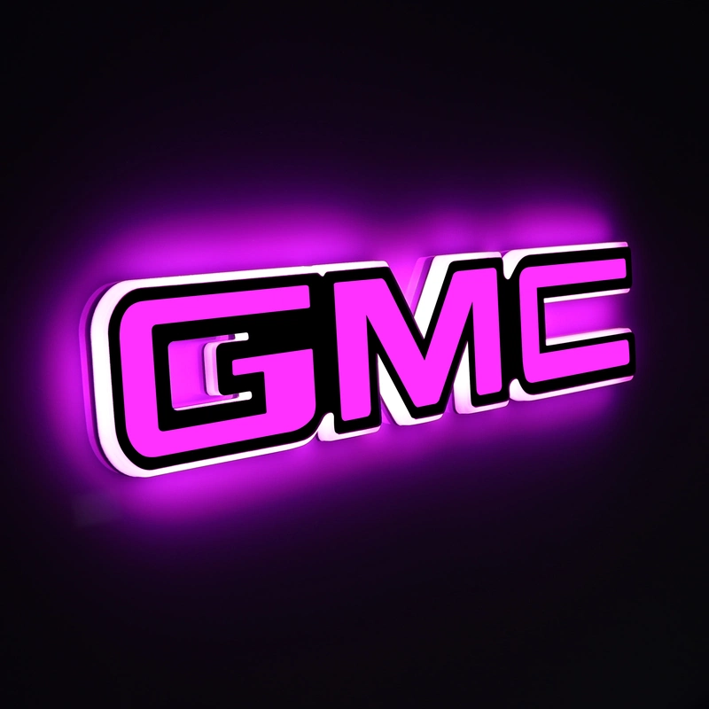 LED Car Emblem Auto Badge Light For GMC Sierra 1500 2019-2021