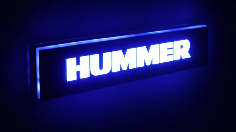 hummer car logo sticker