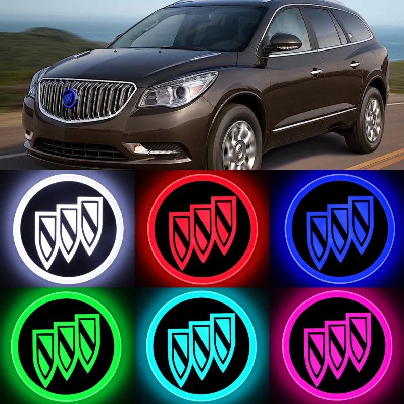 LED Car Emblem Auto Badge Light For Buick Enclave 2013-2017