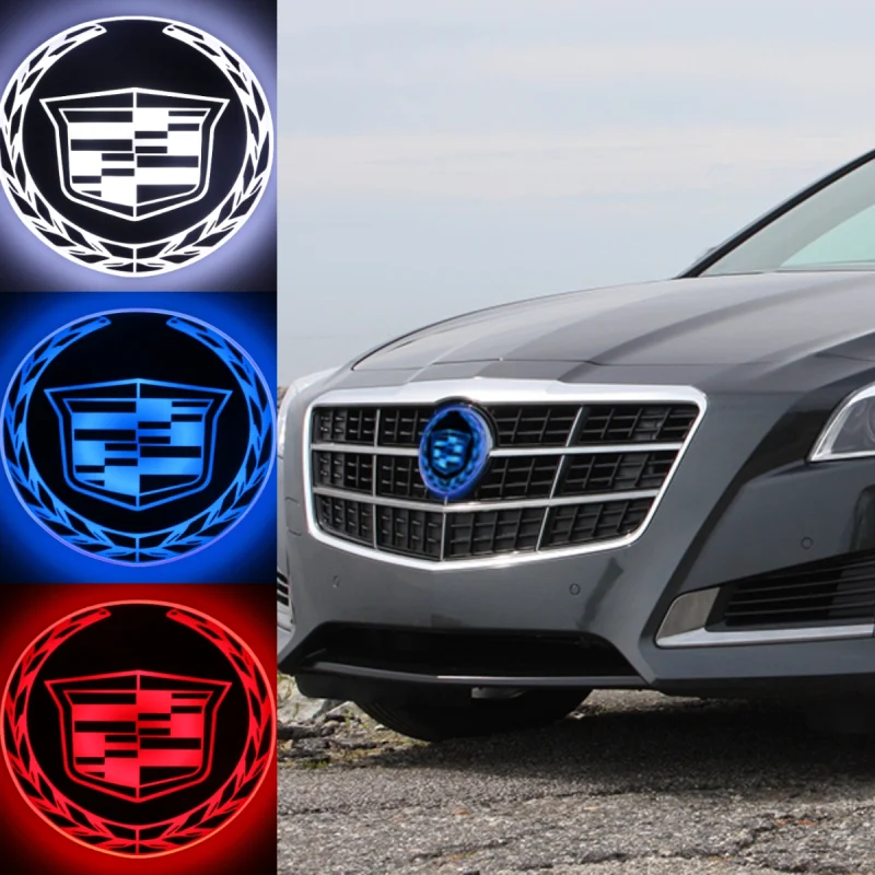 LED Car Emblem Auto Badge Light For Cadillac CTS 2014