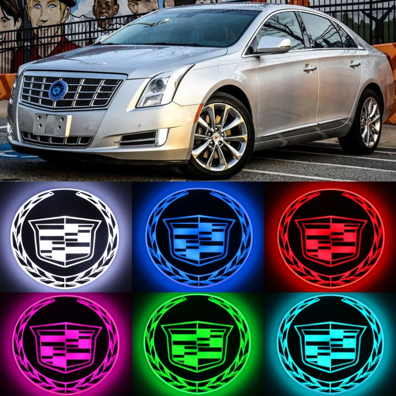 LED Car Emblem Auto Badge Light For Cadillac XTS 2011-2015