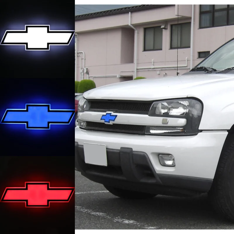 LED Car Emblem Auto Badge Light For Chevrolet Blazer 2001-2005