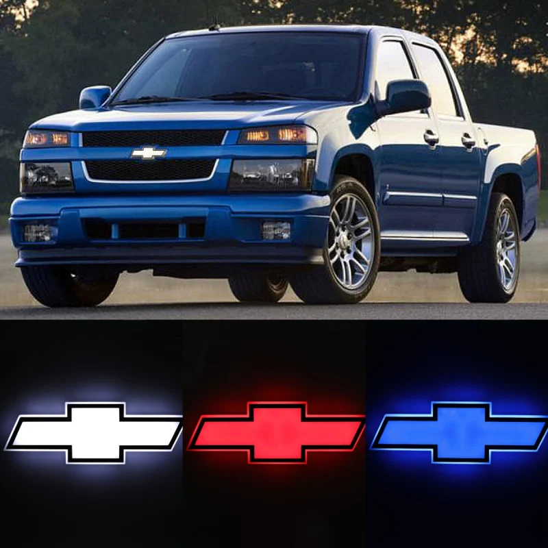 LED Car Emblem Auto Badge Light For Chevrolet Colorado 2000-2007