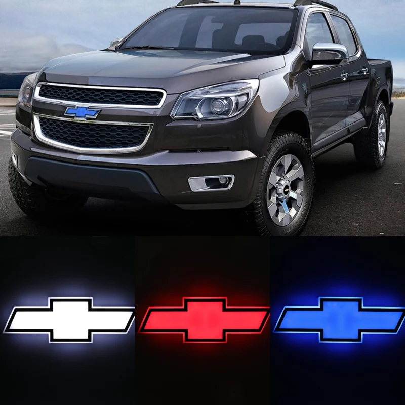 LED Car Emblem Auto Badge Light For Chevrolet Colorado 2013-2014