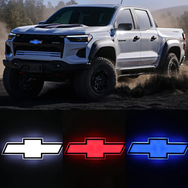 LED Car Emblem Auto Badge Light For Chevrolet Colorado 2023-2024