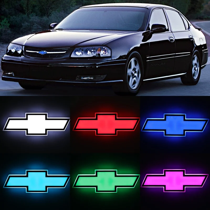 LED Car Emblem Auto Badge Light For Chevrolet Impala 1998-2005