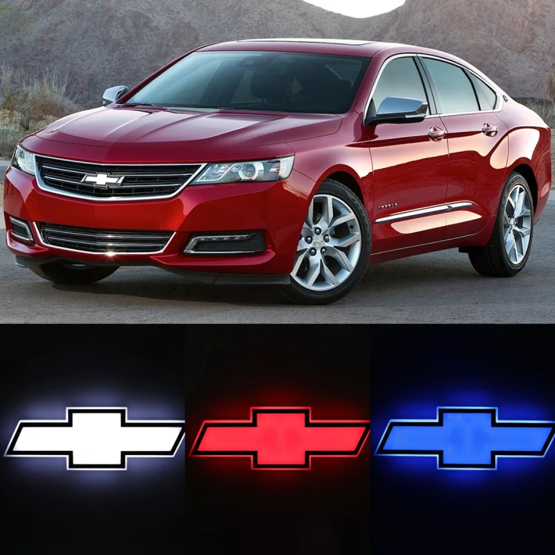 LED Car Emblem Auto Badge Light For Chevrolet Impala 2013-2023