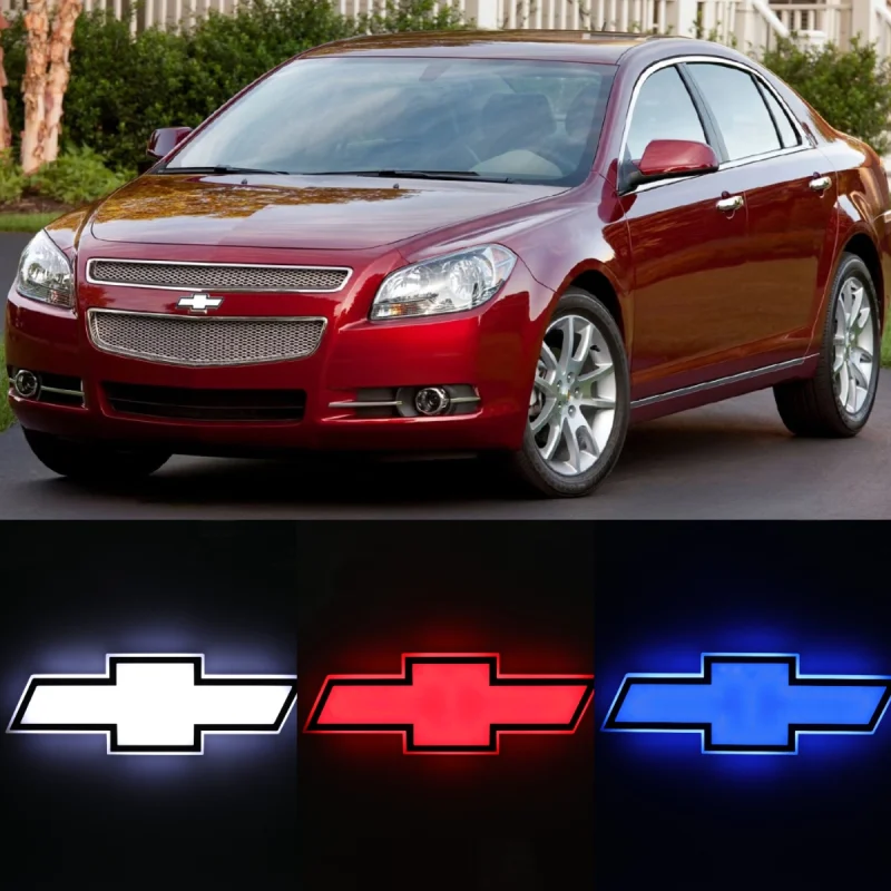 LED Car Emblem Auto Badge Light For Chevrolet Malibu 2008-2012