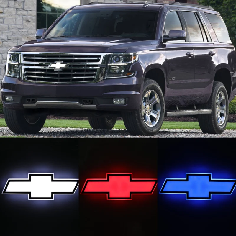 LED Car Emblem Auto Badge Light For Chevrolet Suburban 2015-2020