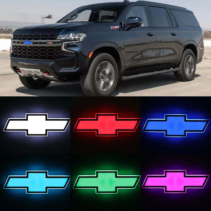 LED Car Emblem Auto Badge Light For Chevrolet Suburban 2021-2023