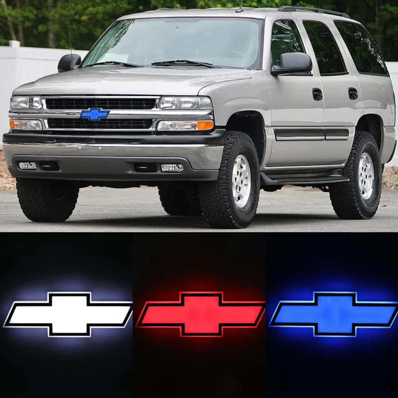 LED Car Emblem Auto Badge Light For Chevrolet Tahoe 1999-2006