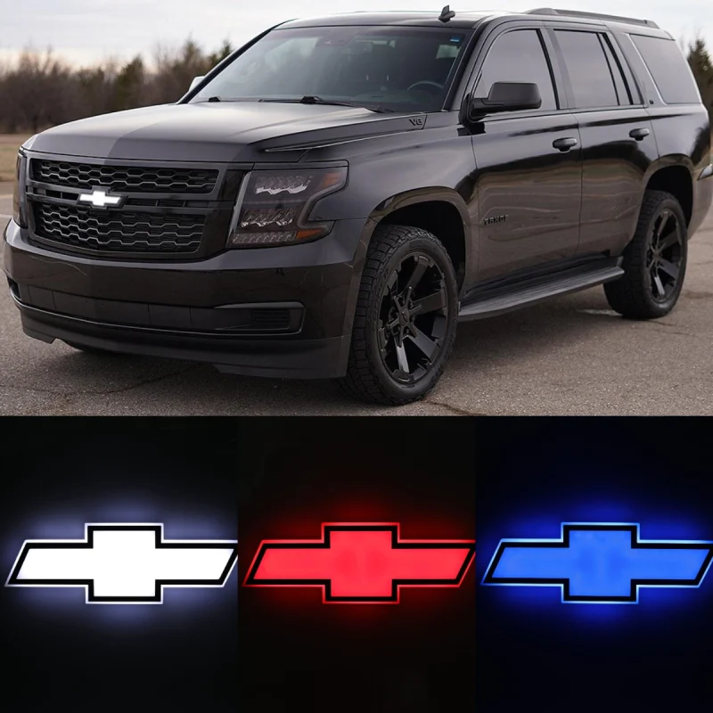 LED Car Emblem Auto Badge Light For Chevrolet Tahoe 2015-2020