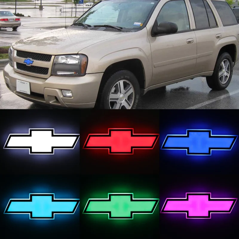 LED Car Emblem Auto Badge Light For Chevrolet Trailblazer 2009