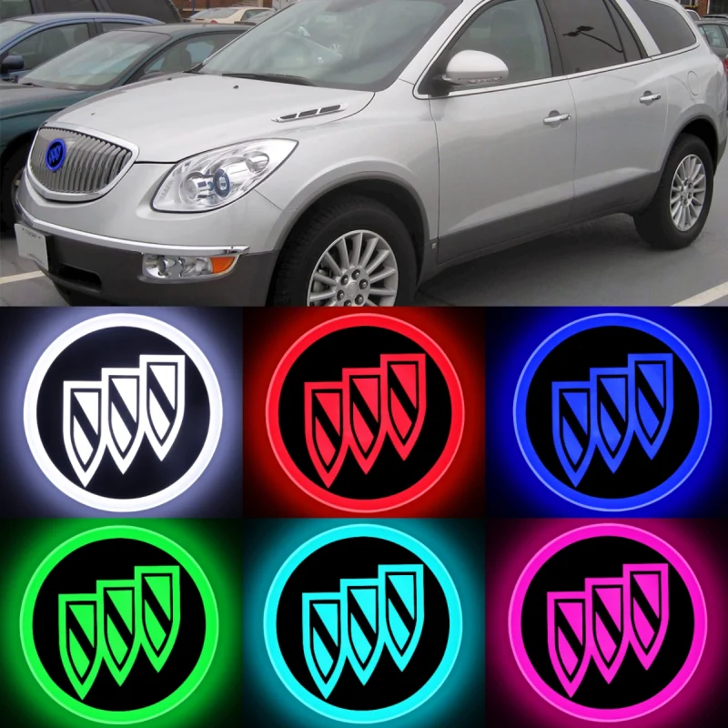 LED Car Emblem Auto Badge Light For Buick Enclave 2008-2012