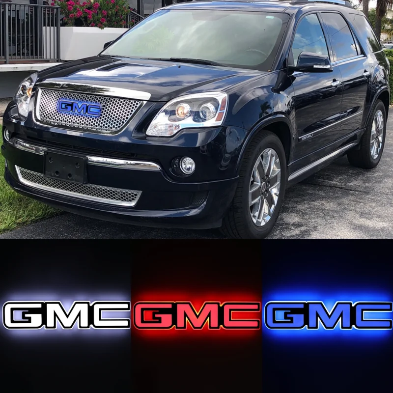 LED Car Emblem Auto Badge Light For GMC Acadia 2013-2016