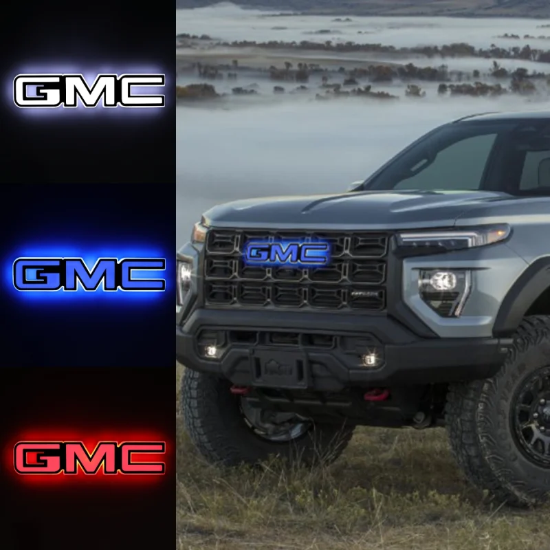 LED Car Emblem Auto Badge Light For GMC Canyon 2021-2024