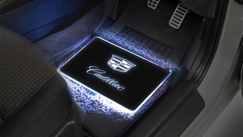 Cadillac Floor Mat Light