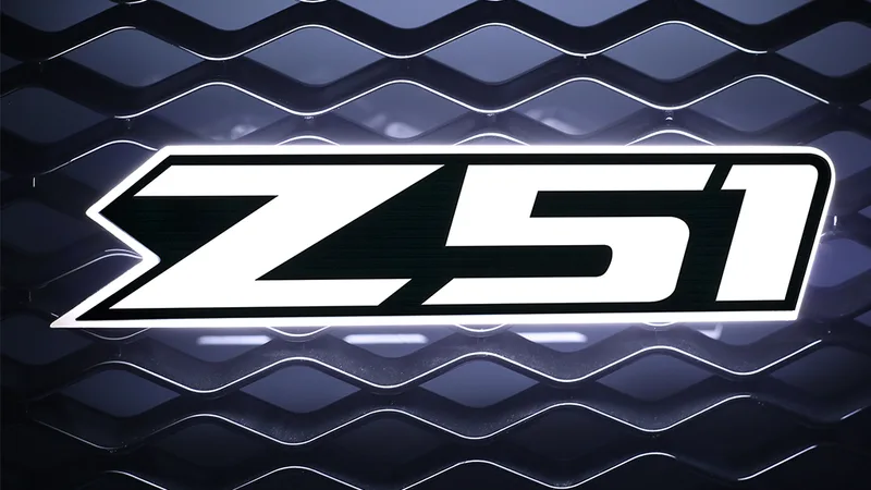 Corvette Z51 Emblem