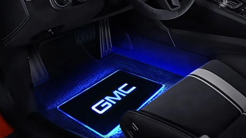 GMC LED Floor Mat