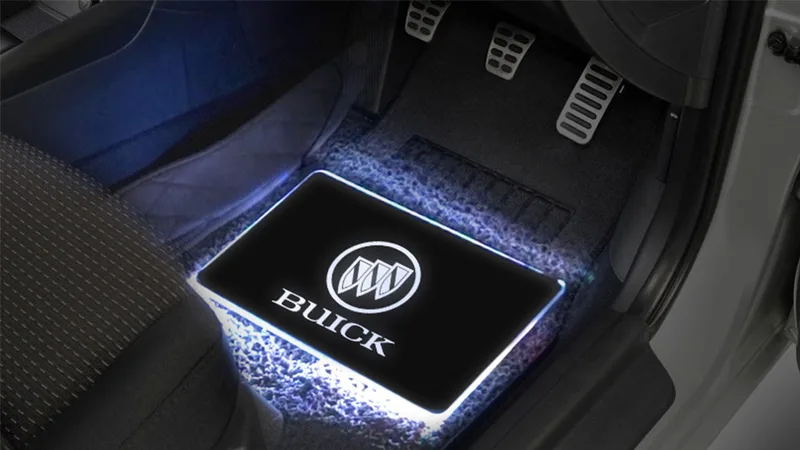 Illuminated Buick Logo Floor Mat